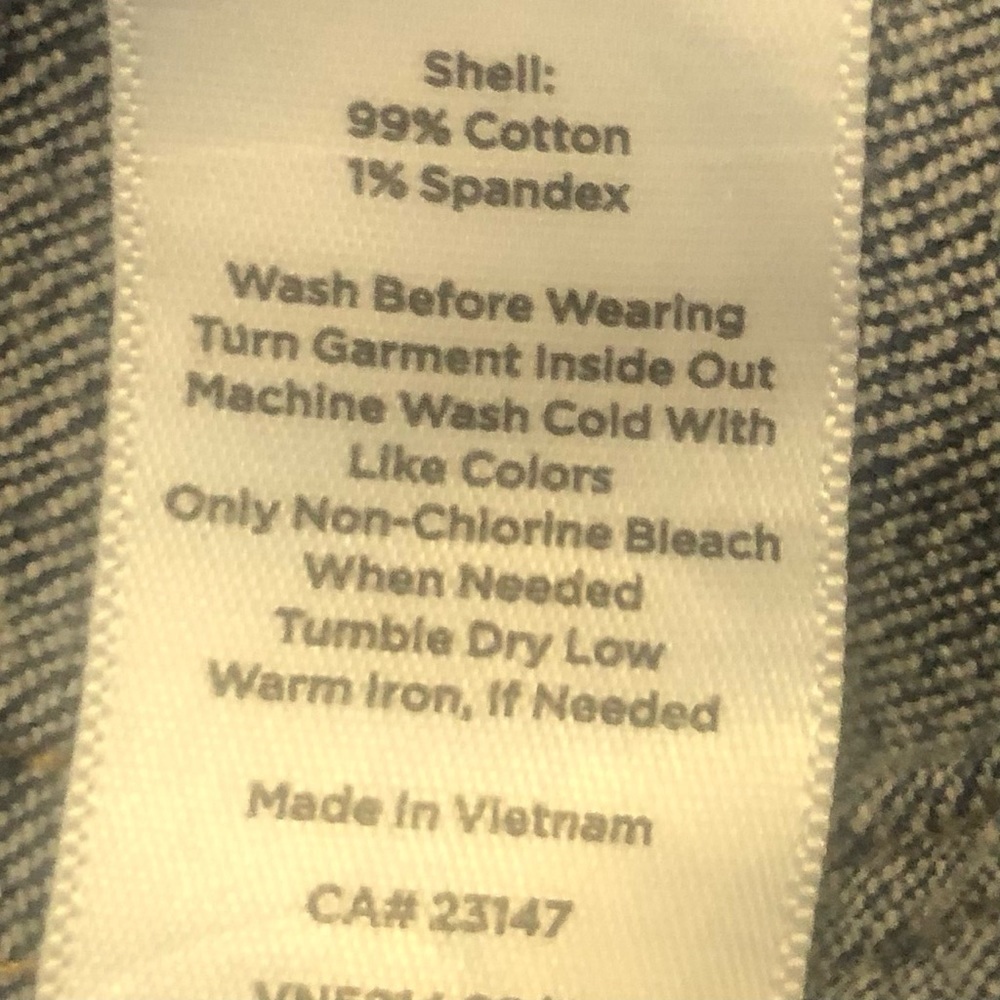 Talbots / Blue / straight leg jeans -Size 10 /Ultra-flattering - Picture 11 of 12